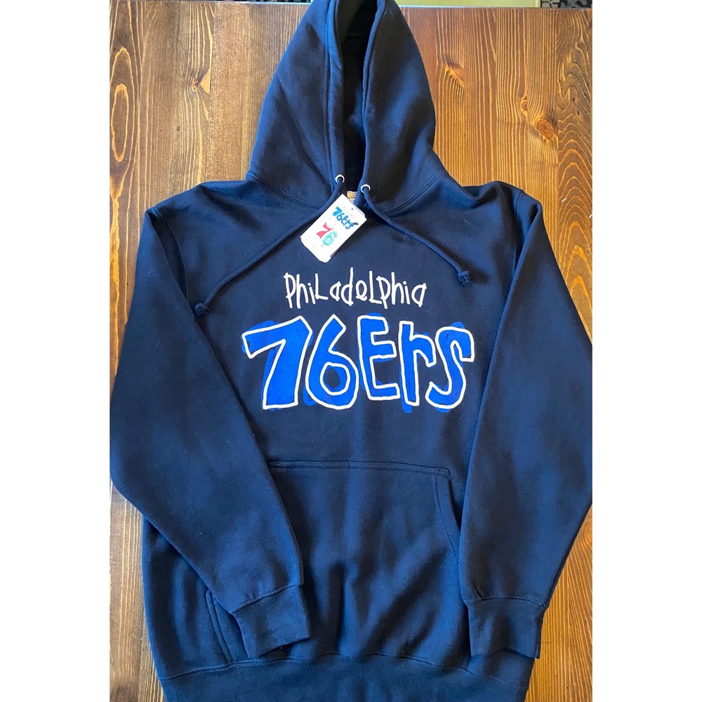 After School Special Philadelphia 76ers Hoodie Mens Large Black All Gas No Break